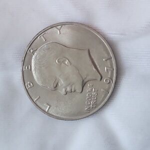 Vtg 1971 D One Dollar Coin US